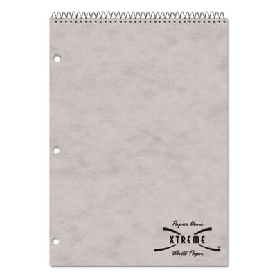 Desk Notebook: 80 Sheets, College Ruled, White Paper, Spiral Binding